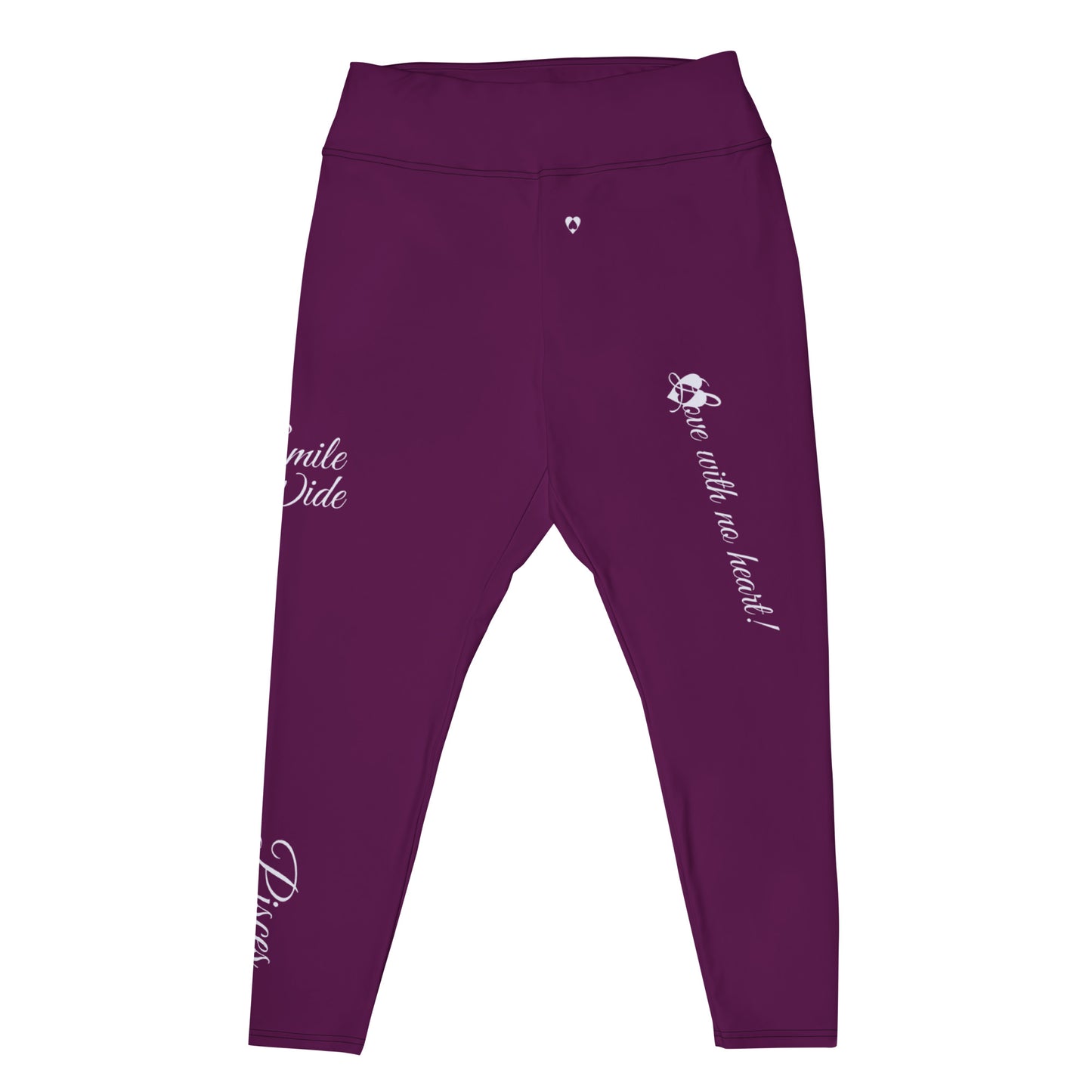 TYRIAN PURPLE PISCES PLUS SIZE LEGGINGS NINAH 5