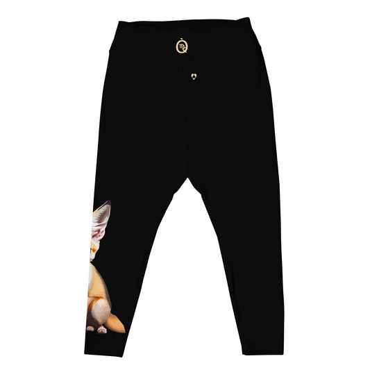 BLACK VIRGO PLUS SIZE LEGGINGS NINAH 5