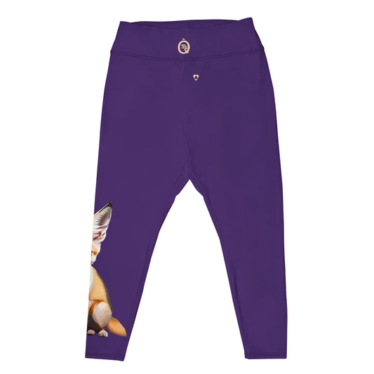 PURPLE VIRGO PLUS SIZE LEGGINGS NINAH 5