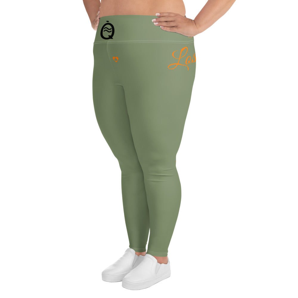 CAMOUFLAGE AQUARIUS PLUS SIZE LEGGINGS NINAH 1