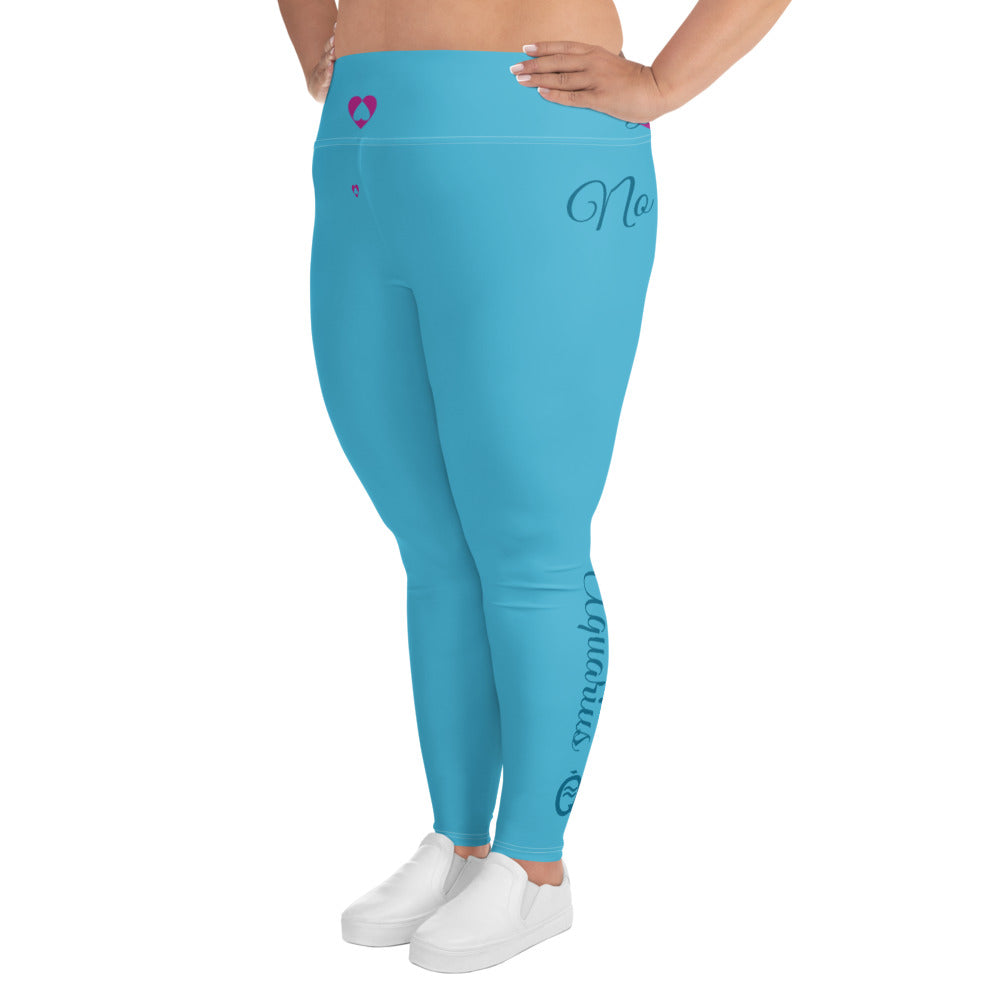 SUMMER SKY AQUARIUS PLUS SIZE LEGGINGS NINAH 2