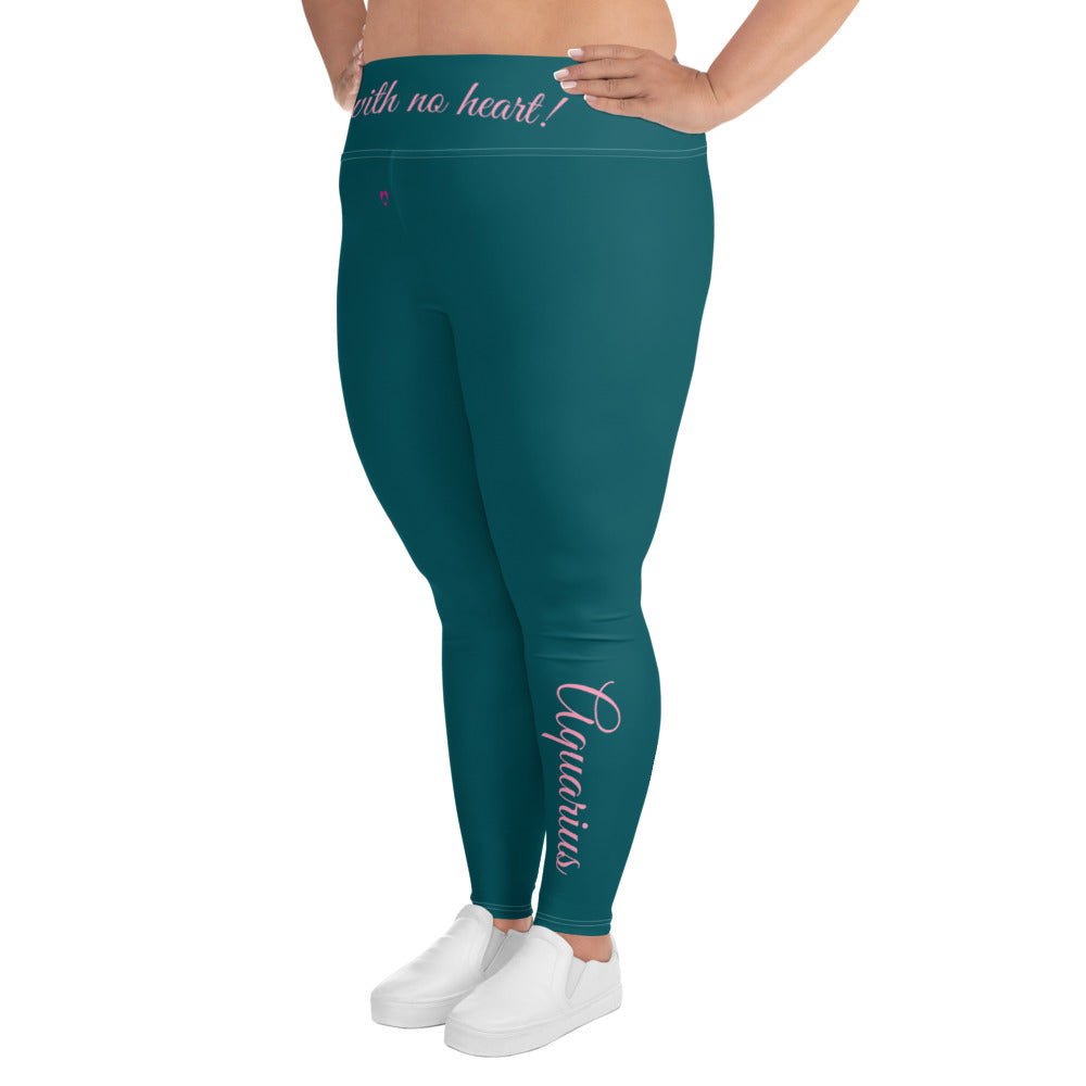 SHERPA BLUE AQUARIUS PLUS SIZE LEGGINGS NINAH 4