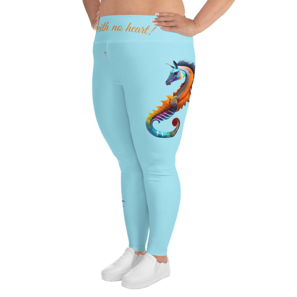 BLIZZARD BLUE ARIES PLUS SIZE LEGGINGS NINAH 1