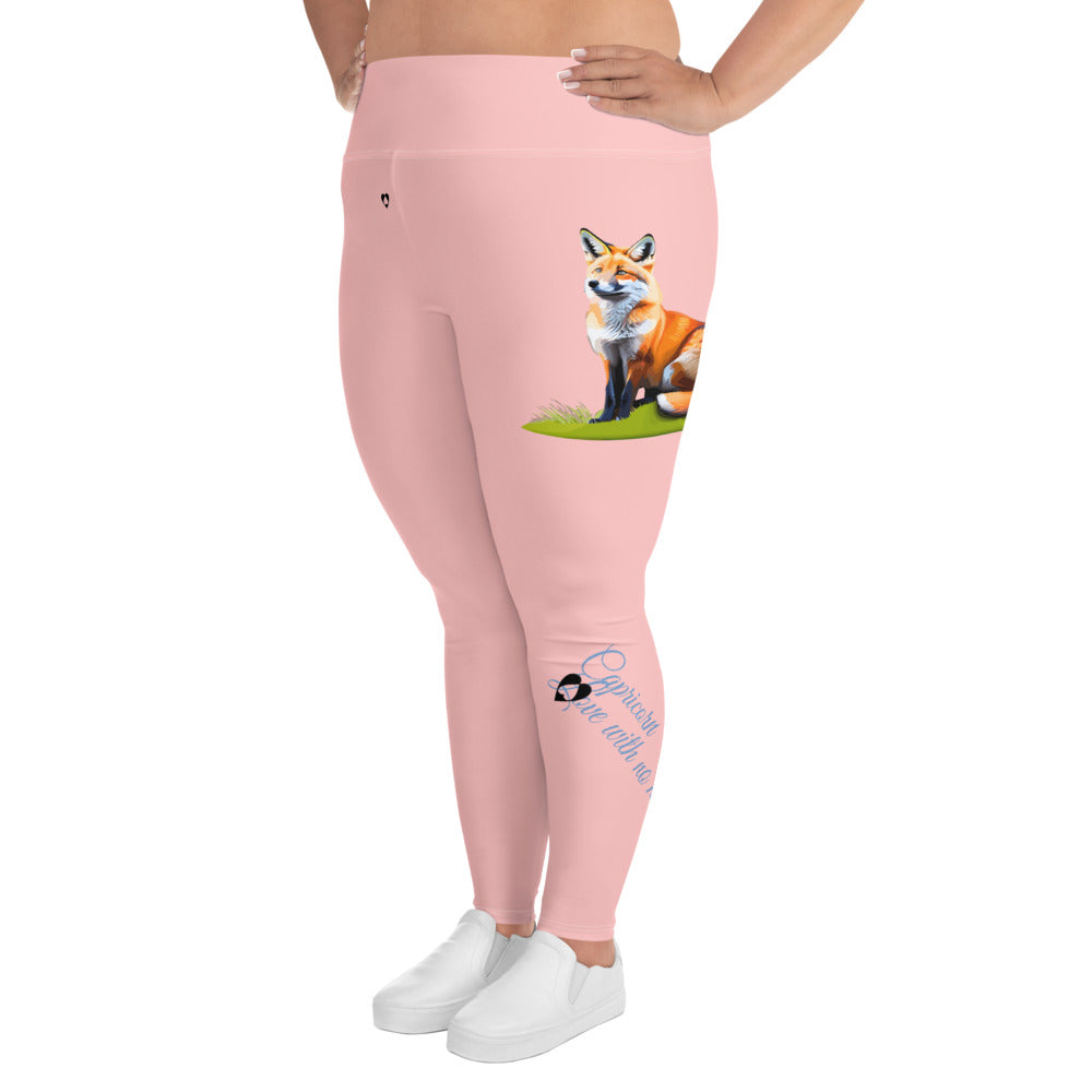 YOUR PINK CAPRICORN PLUS SIZE LEGGINGS NINAH 2