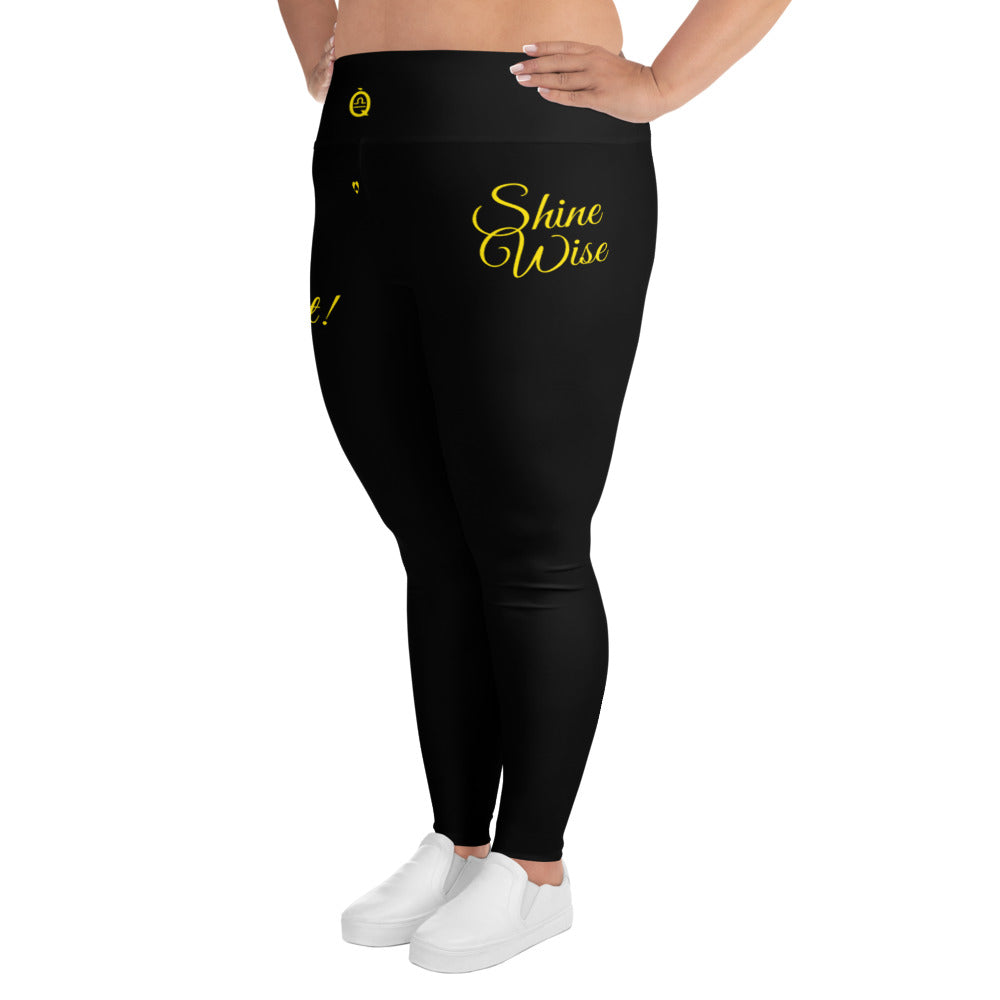 BLACK LIBRA PLUS SIZE LEGGINGS NINAH 2