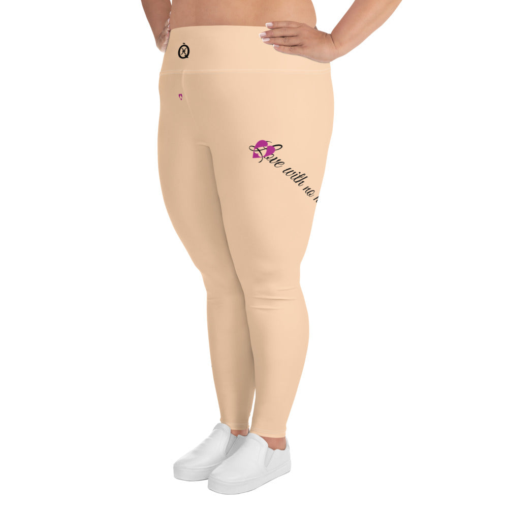 SANDY BEACH PISCES PLUS SIZE LEGGINGS NINAH 1