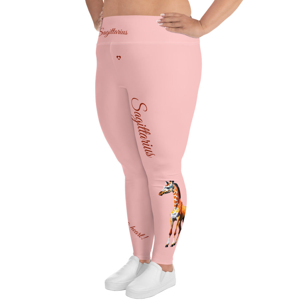 YOUR PINK SAGITTARIUS PLUS SIZE LEGGINGS NINAH 2