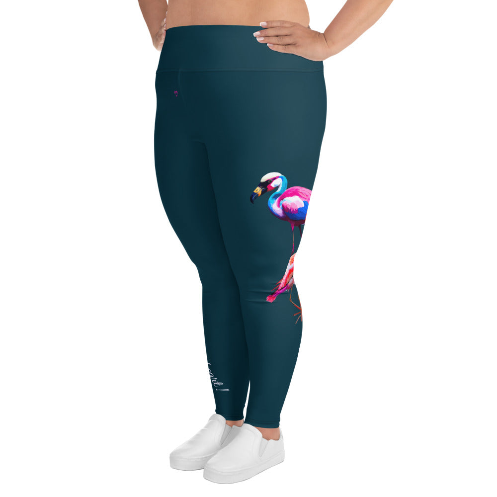 BLUE WHALE SAGITTARIUS PLUS SIZE LEGGINGS NINAH 3