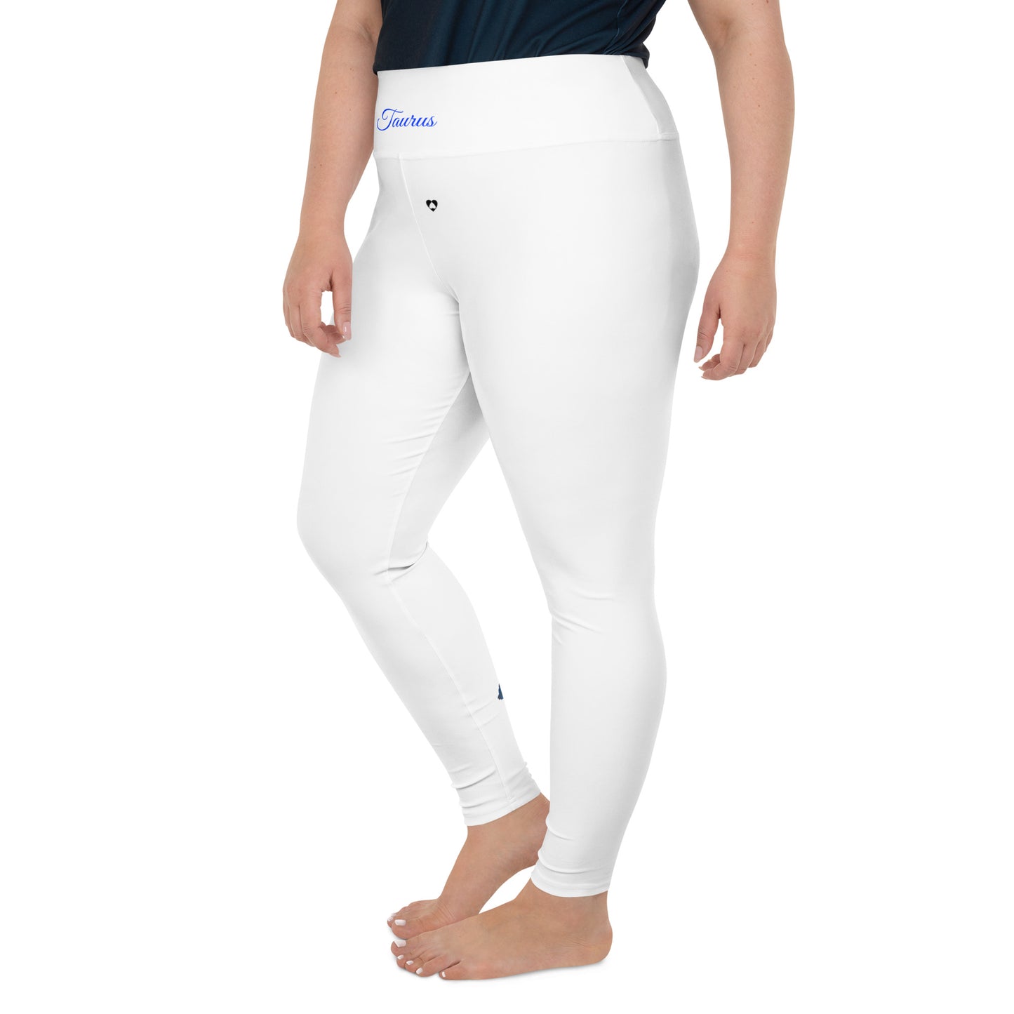 WHITE TAURUS PLUS SIZE LEGGINGS NINAH 4