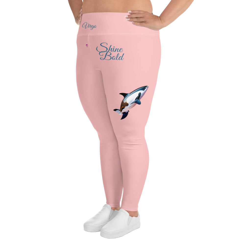 YOUR PINK VIRGO PLUS SIZE LEGGINGS NINAH 4