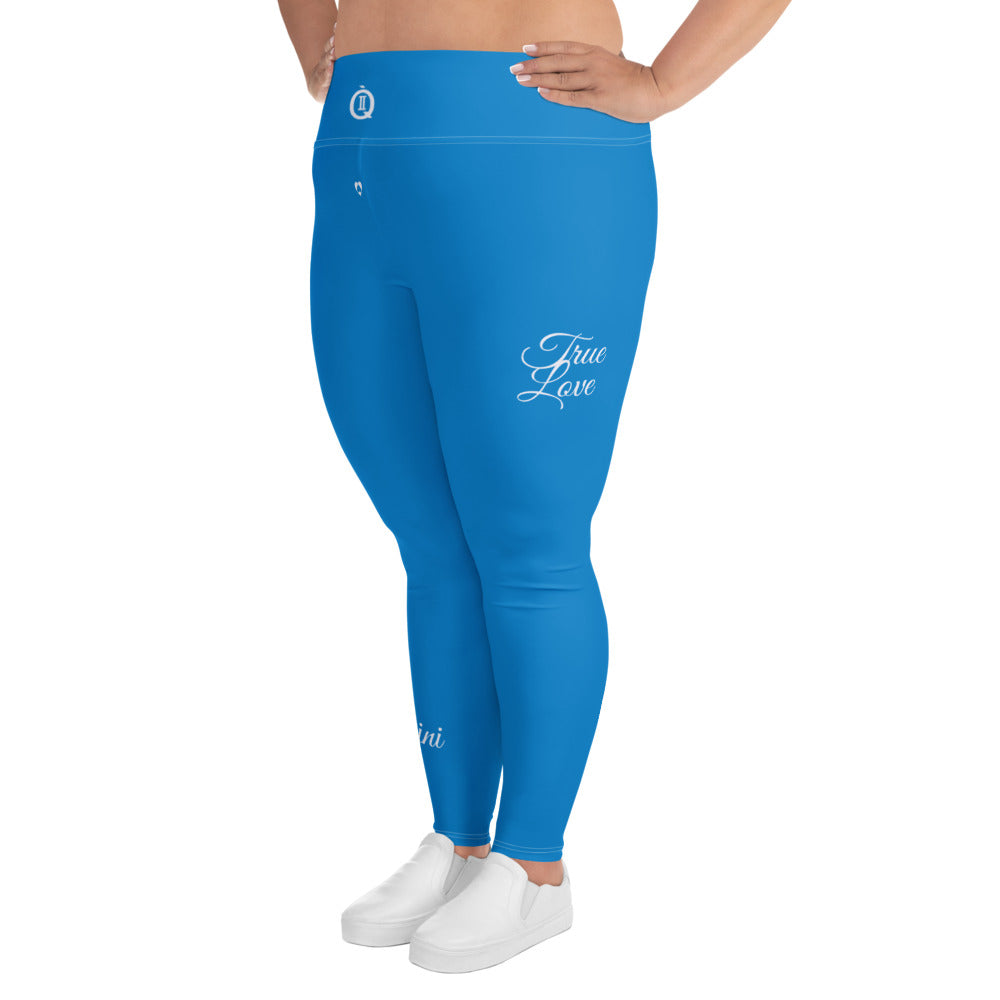 NAVY BLUE GEMINI PLUS SIZE LEGGINGS NINAH 5