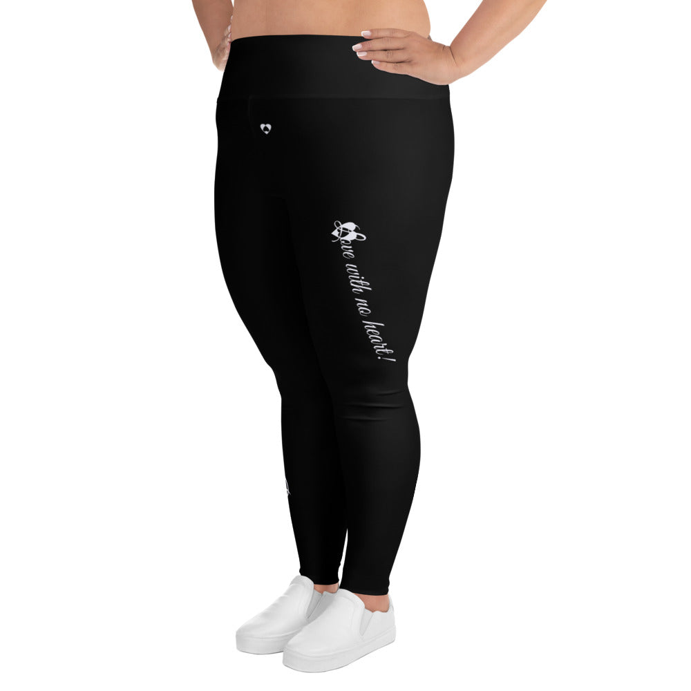 BLACK PISCES PLUS SIZE LEGGINGS NINAH 5