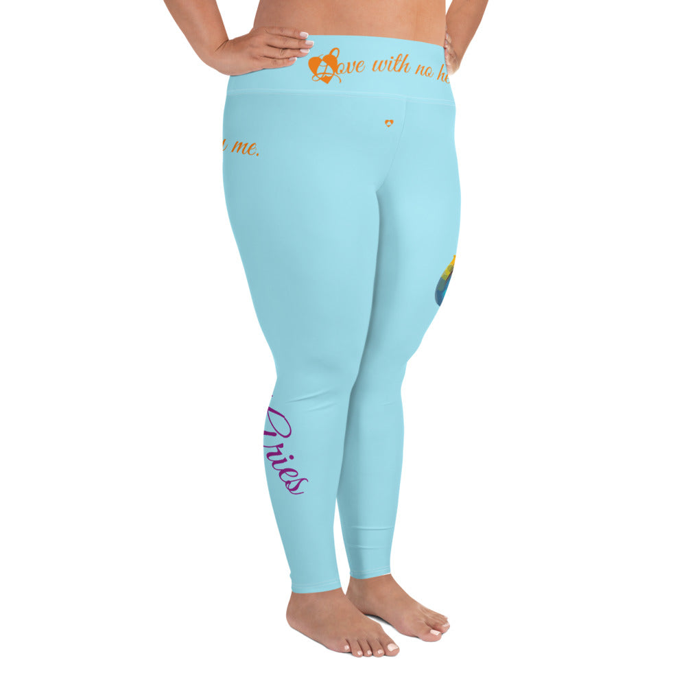 BLIZZARD BLUE ARIES PLUS SIZE LEGGINGS NINAH 1