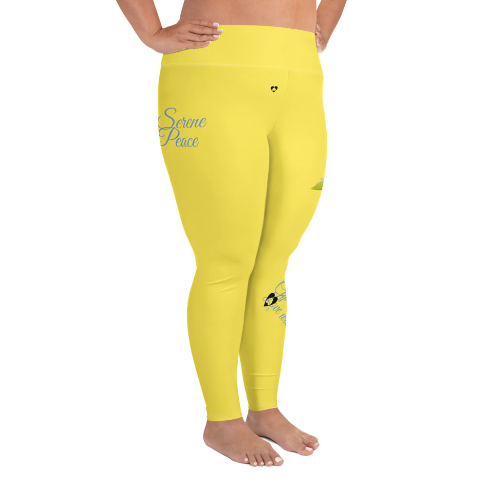 PARIS DAISY CAPRICORN PLUS SIZE LEGGINGS NINAH 2