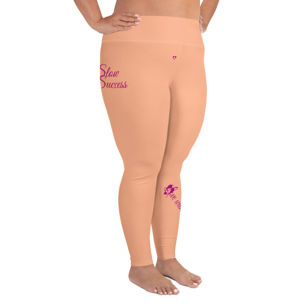 MANDYS PINK PISCES PLUS SIZE LEGGINGS NINAH 2