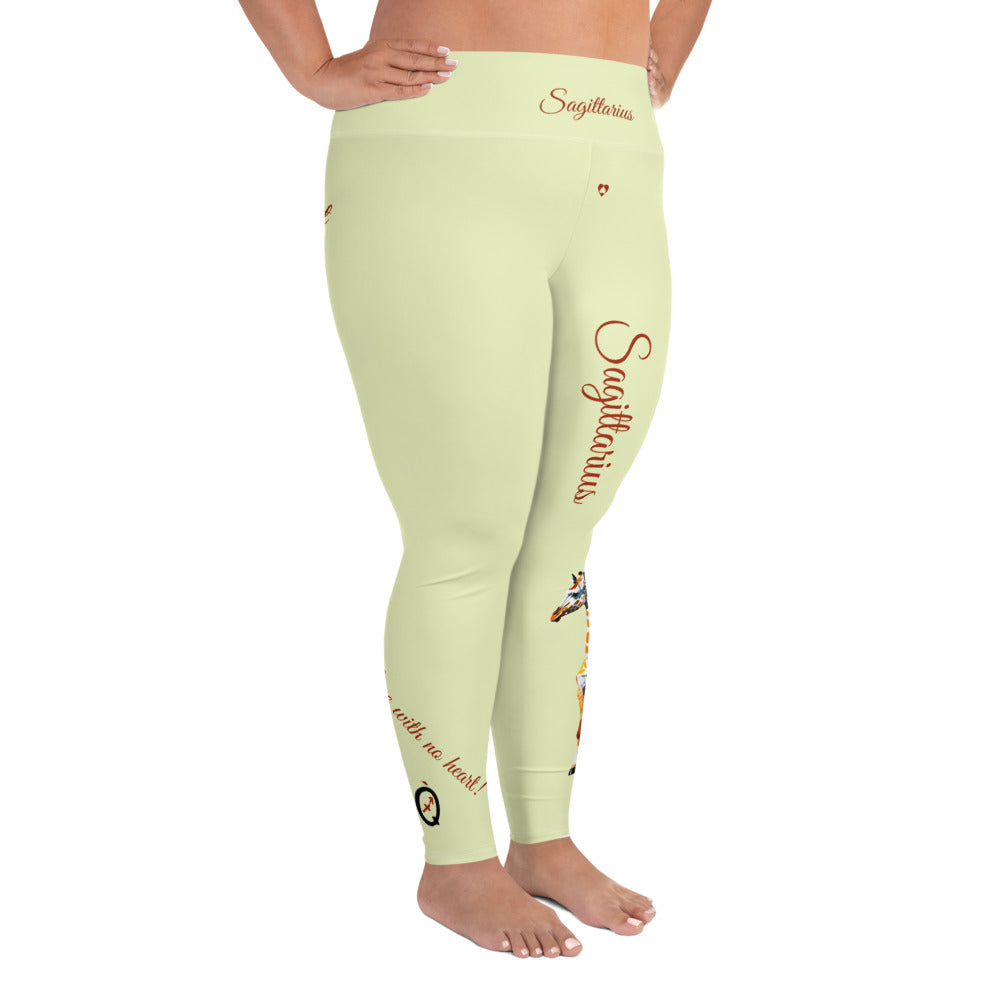 SNOW FLURRY SAGITTARIUS PLUS SIZE LEGGINGS NINAH 2