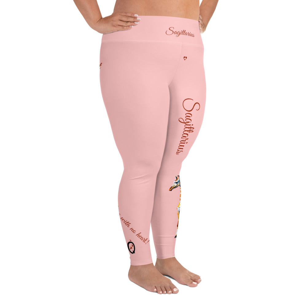 YOUR PINK SAGITTARIUS PLUS SIZE LEGGINGS NINAH 2