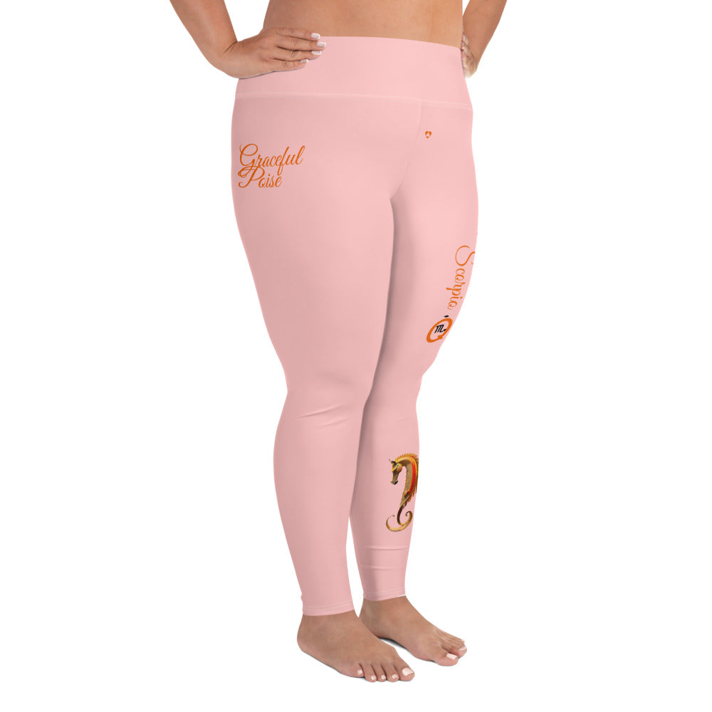 YOUR PINK SCORPIO PLUS SIZE LEGGINGS NINAH 3