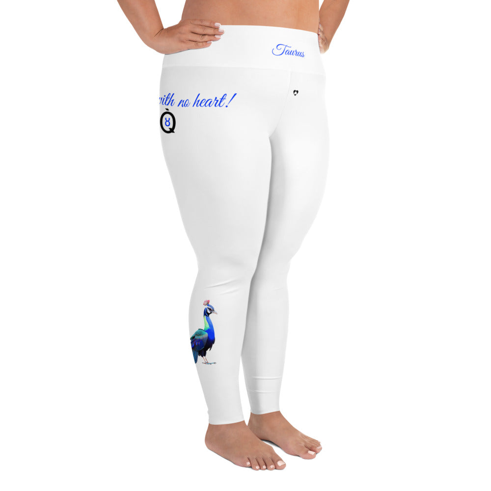 WHITE TAURUS PLUS SIZE LEGGINGS NINAH 4