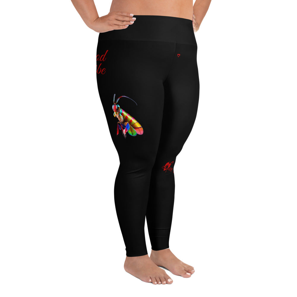 BLACK VIRGO PLUS SIZE LEGGINGS NINAH 2