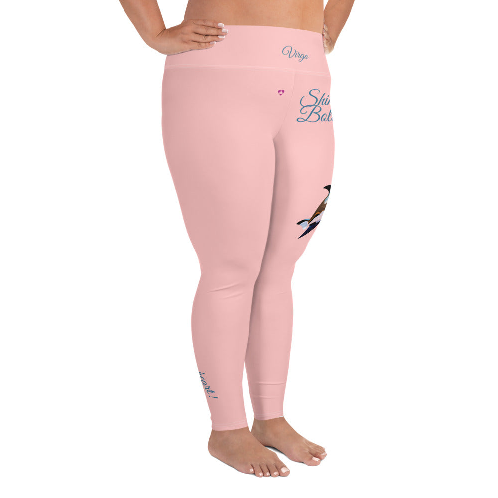 YOUR PINK VIRGO PLUS SIZE LEGGINGS NINAH 4