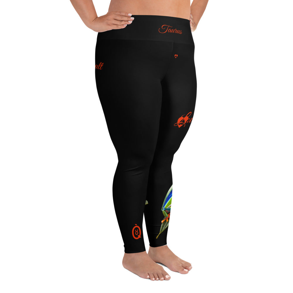 BLACK TAURUS PLUS SIZE LEGGINGS NINAH 5