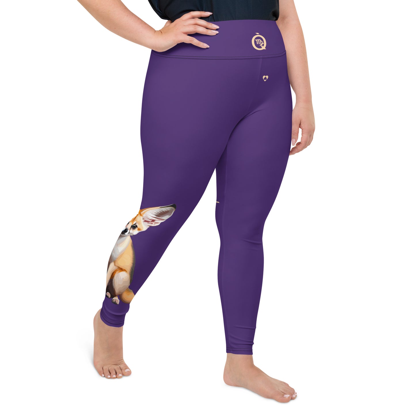 PURPLE VIRGO PLUS SIZE LEGGINGS NINAH 5