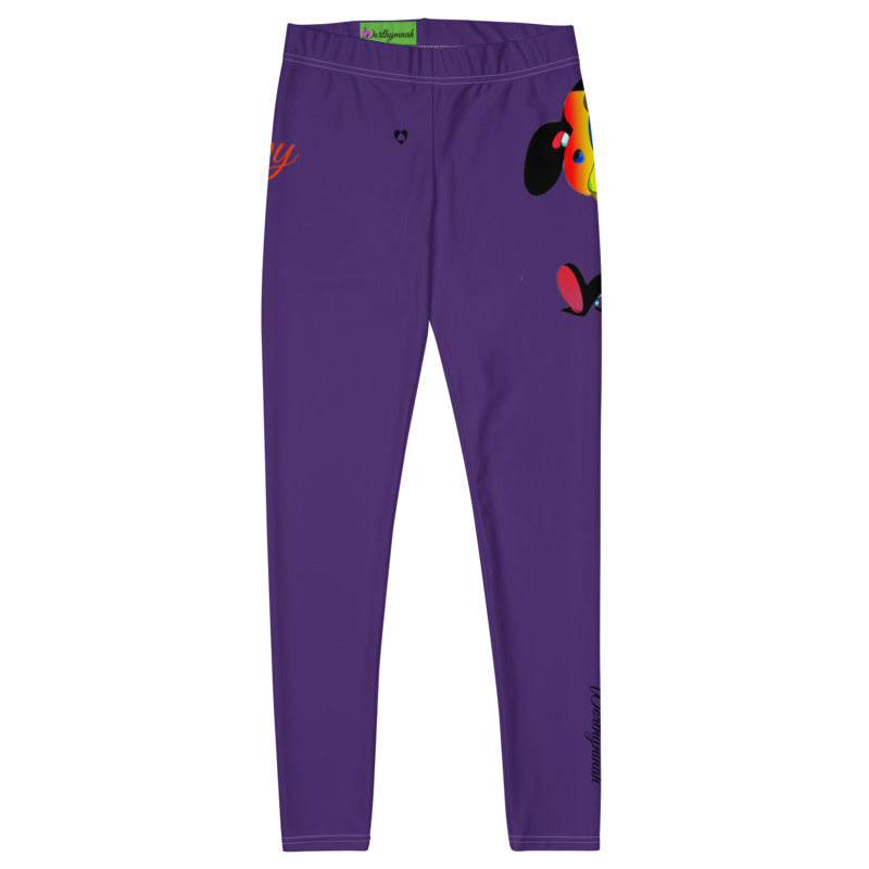 PURPLE CANCER LEGGINGS NINAH 10