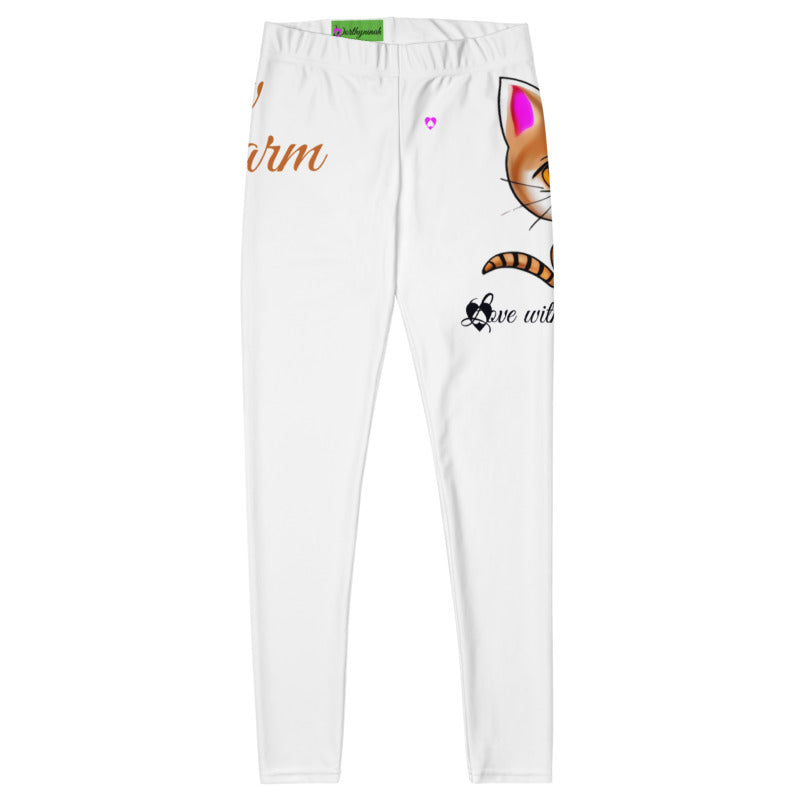 WHITE CANCER LEGGINGS NINAH 1