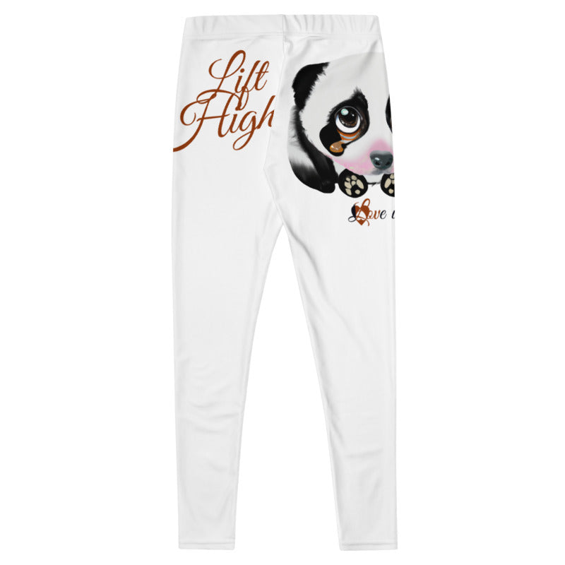 WHITE CANCER LEGGINGS NINAH 3