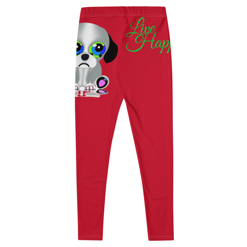 RED CANCER LEGGINGS NINAH 9