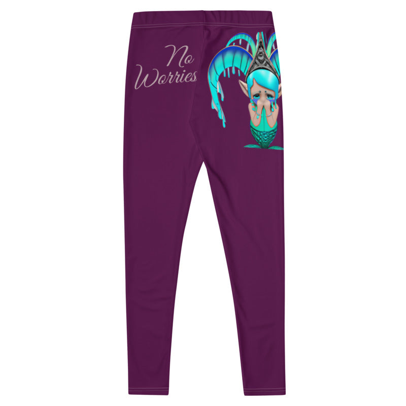 TYRIAN PURPLE CAPRICORN LEGGINGS NINAH 3