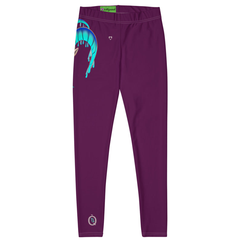 TYRIAN PURPLE CAPRICORN LEGGINGS NINAH 3