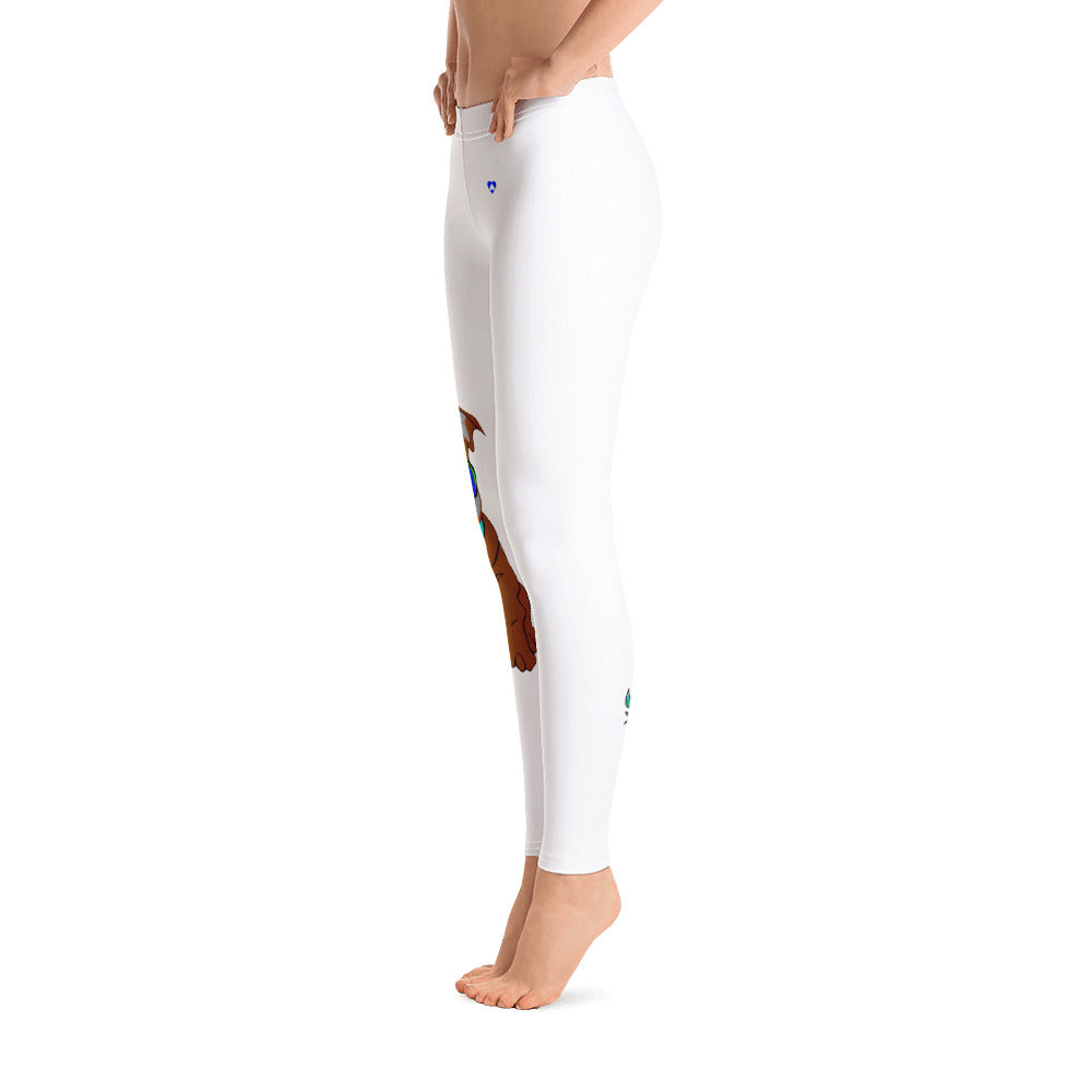 WHITE CANCER LEGGINGS NINAH 11