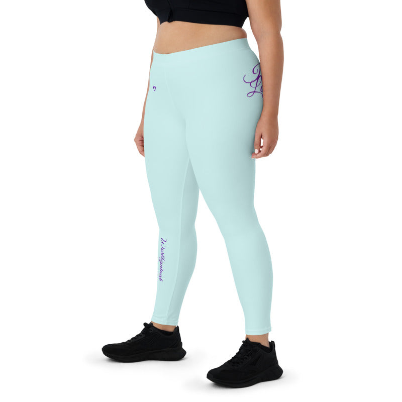 LIGHT CYAN AQUARIUS LEGGINGS NINAH 1