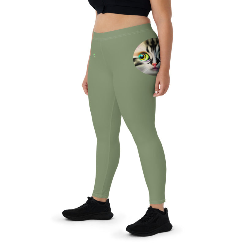 CAMOUFLAGE GREEN AQUARIUS LEGGINGS NINAH 4