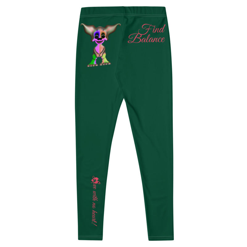 BRITISH RACING GREEN SAGITTARIUS LEGGINGS NINAH 6