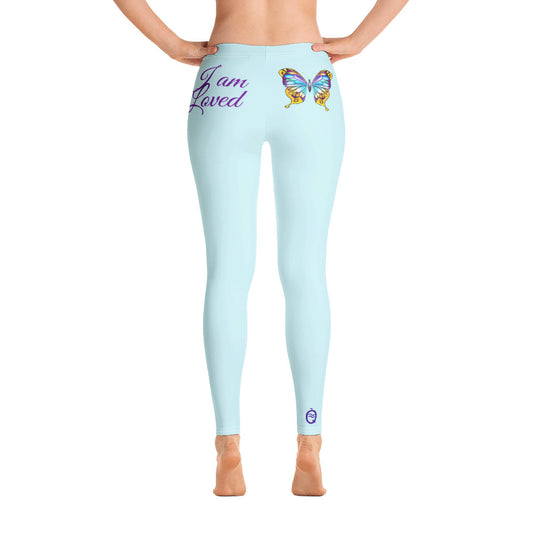 LIGHT CYAN AQUARIUS LEGGINGS NINAH 1