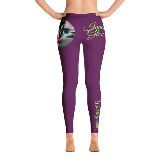 TYRIAN PURPLE AQUARIUS LEGGINGS NINAH 4