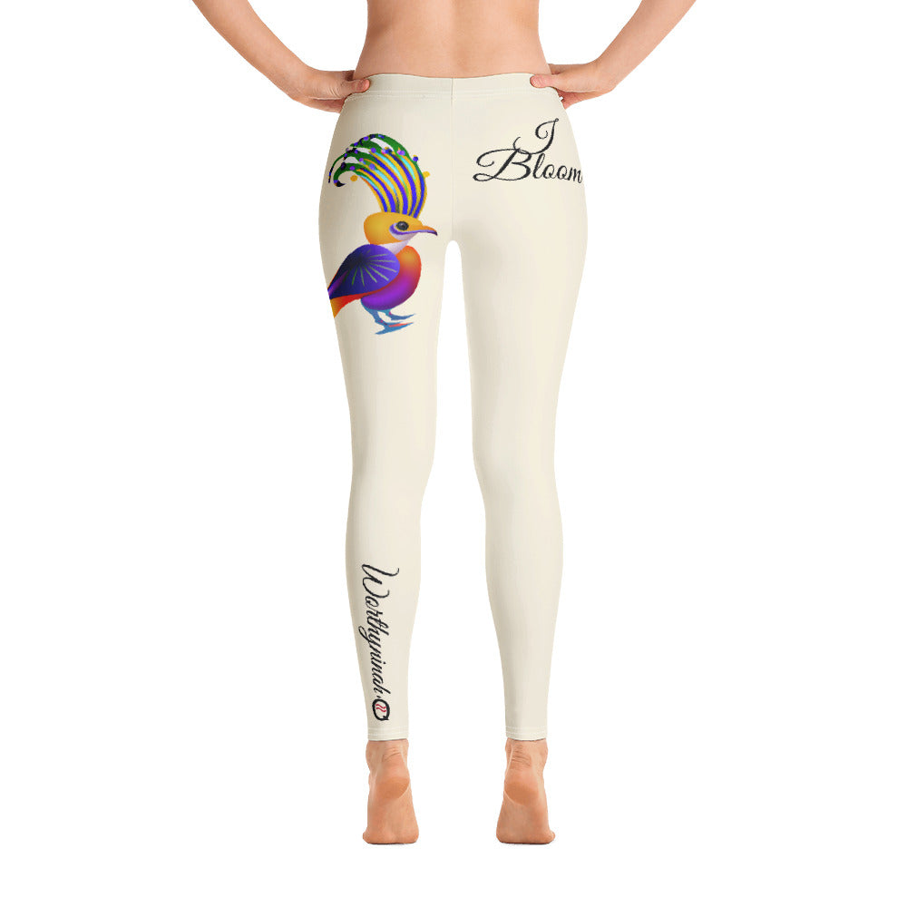 APRICOT WHITE AQUARIUS LEGGINGS NINAH 2