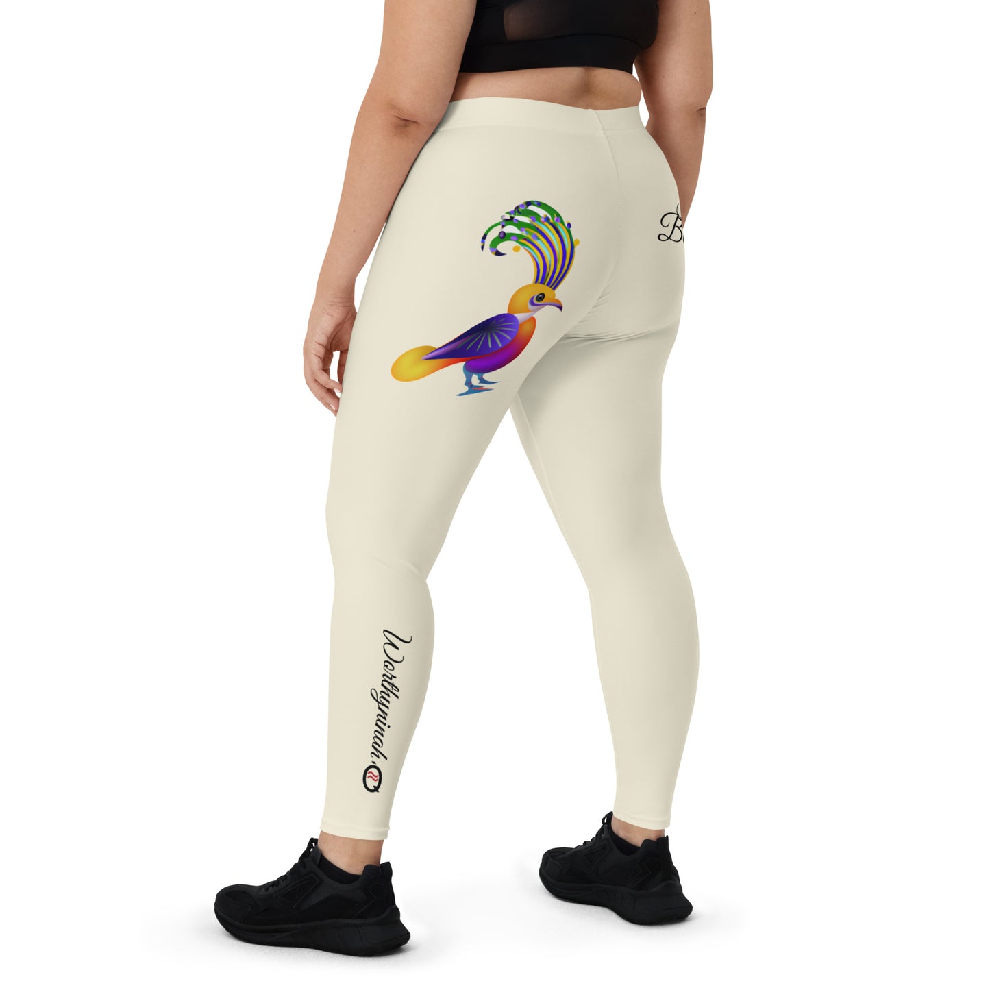 APRICOT WHITE AQUARIUS LEGGINGS NINAH 2