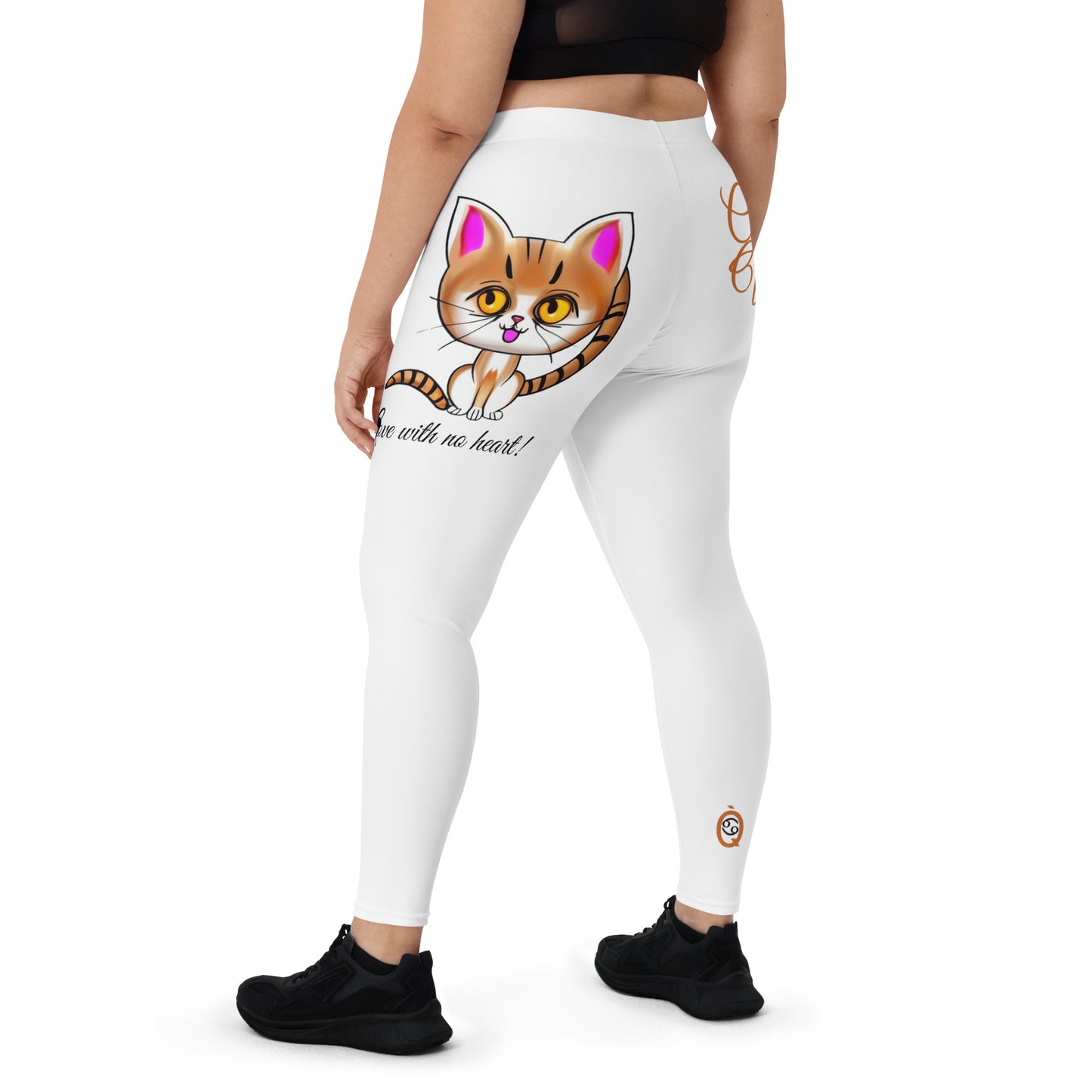 WHITE CANCER LEGGINGS NINAH 1