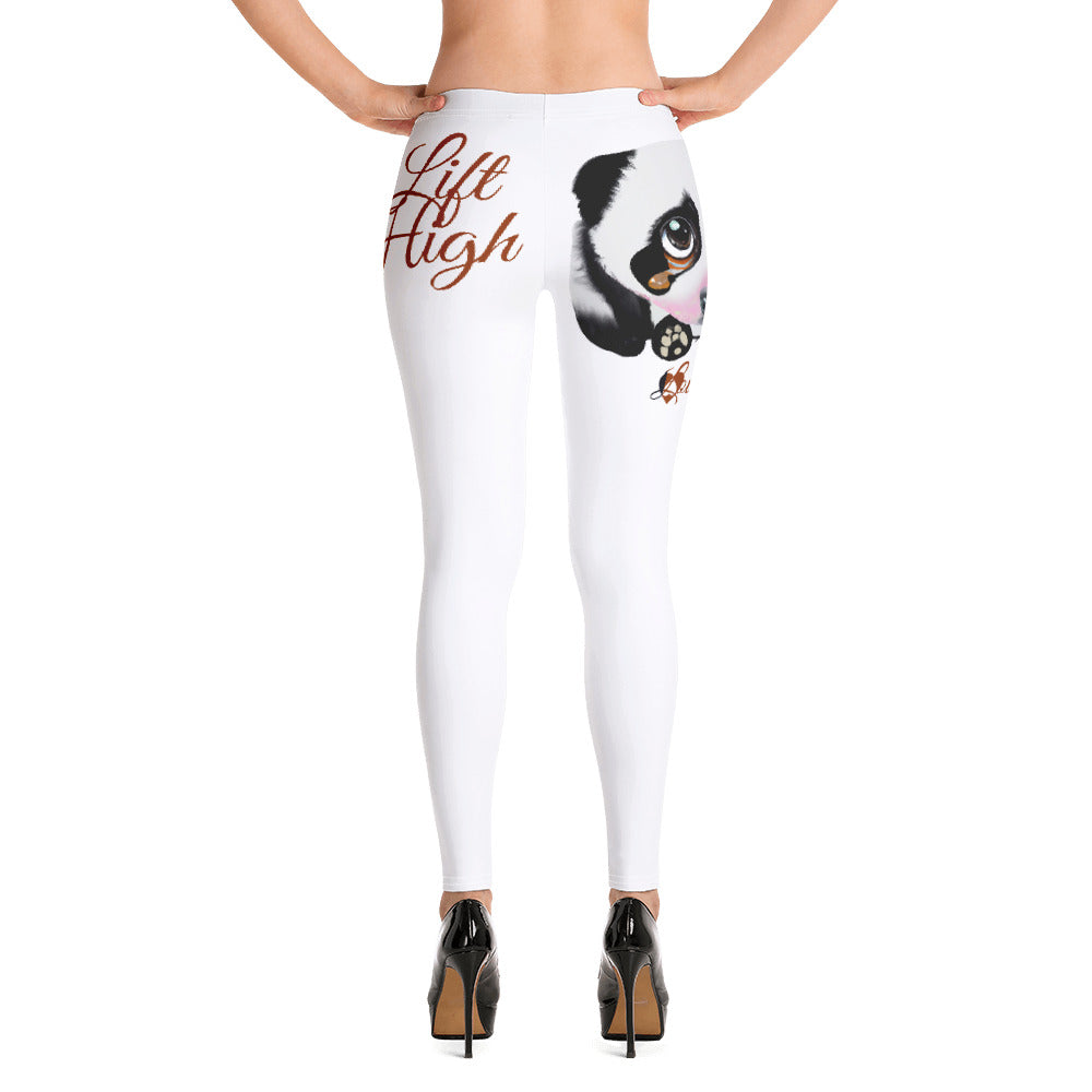 WHITE CANCER LEGGINGS NINAH 3