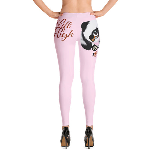 PIG PINK CANCER LEGGINGS NINAH 3