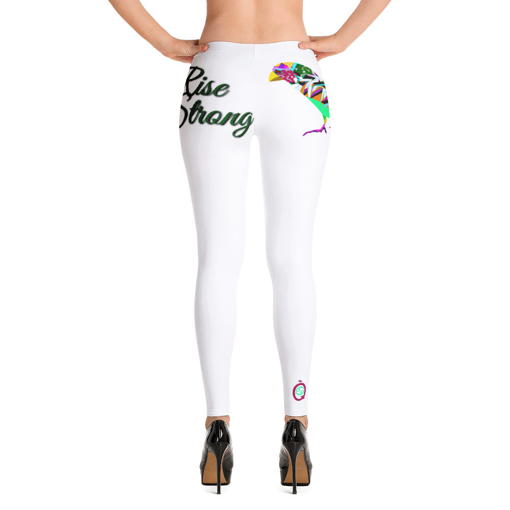 WHITE CANCER LEGGINGS NINAH 8