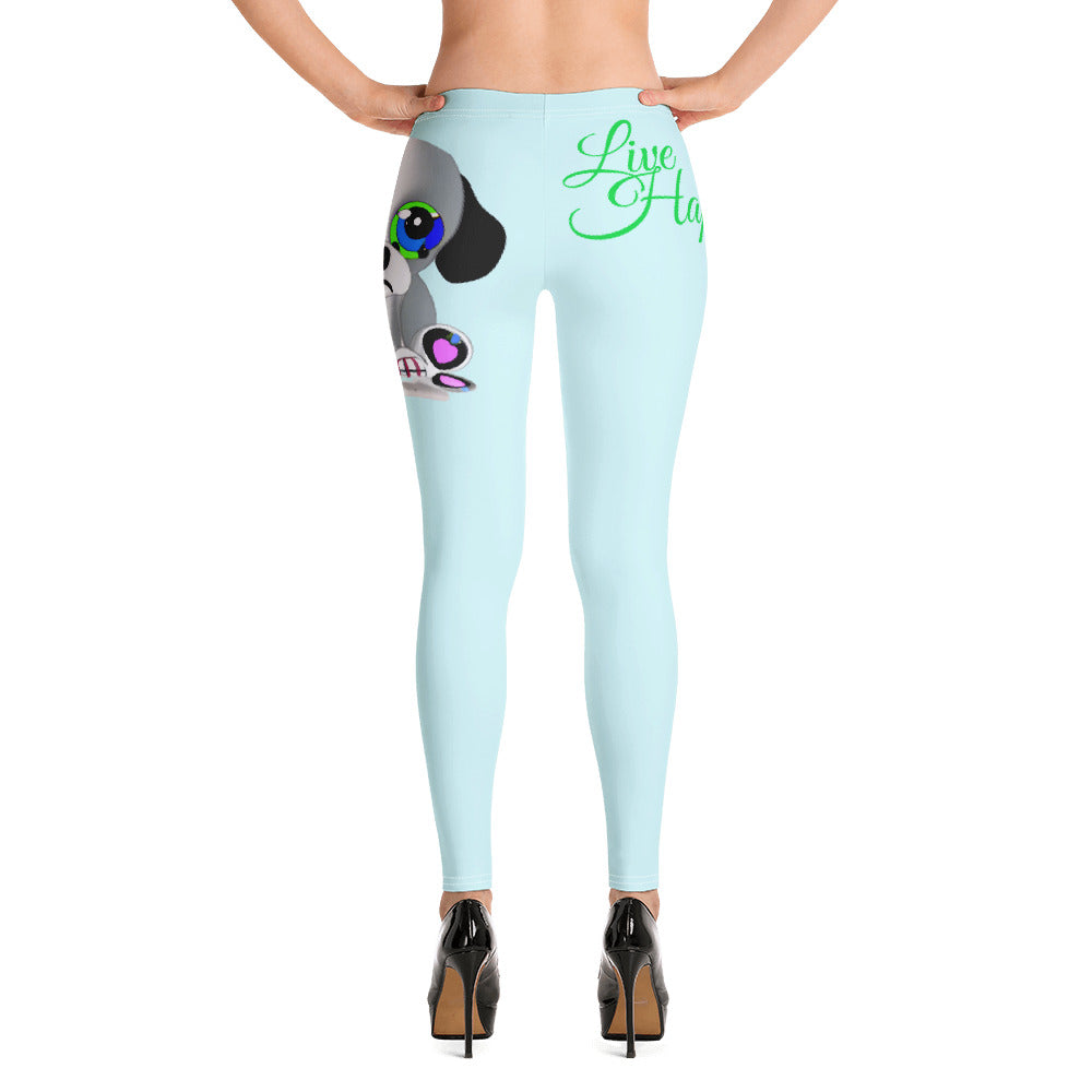 LIGHT CYAN CANCER LEGGINGS NINAH 9