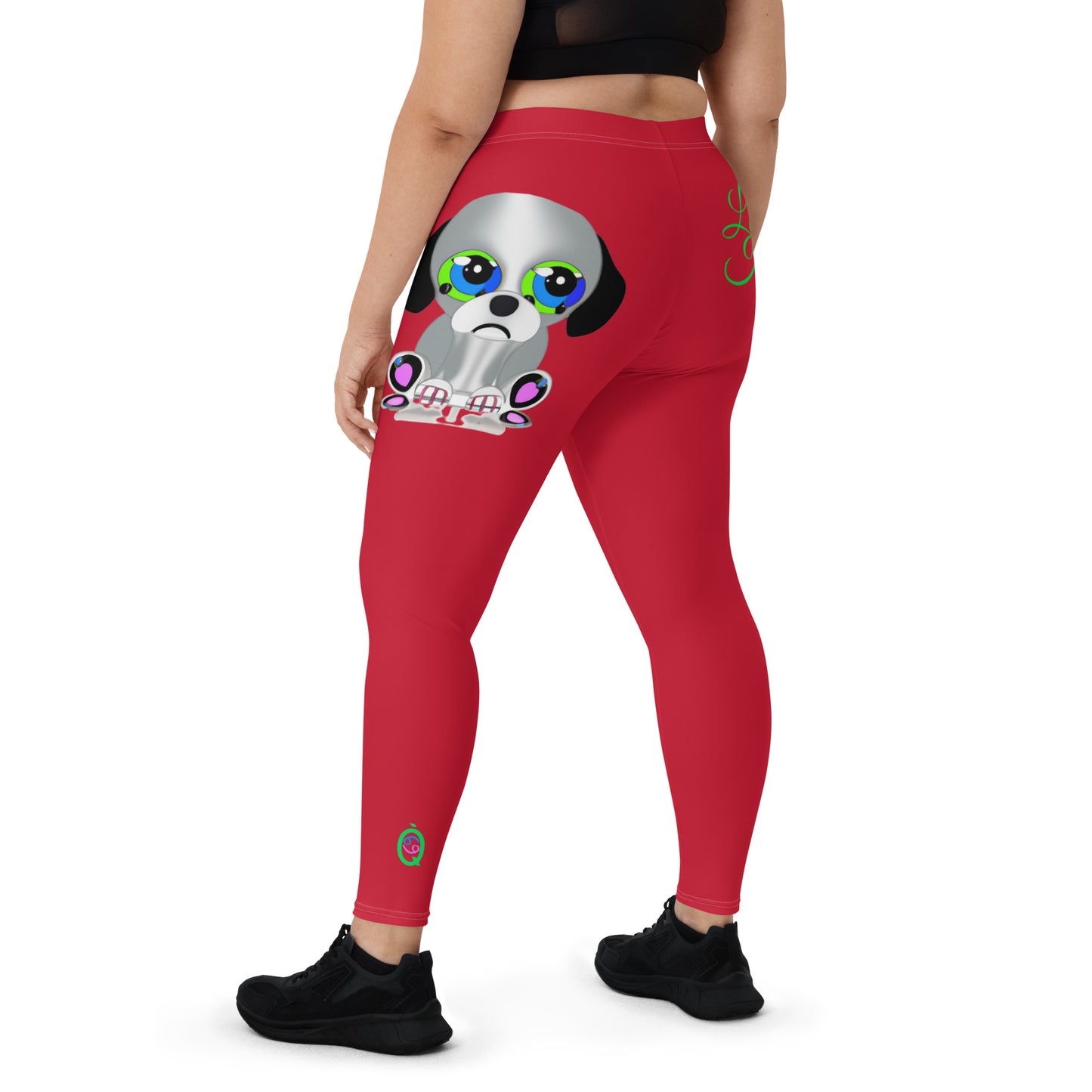 RED CANCER LEGGINGS NINAH 9