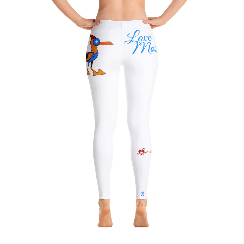 WHITE CAPRICORN LEGGINGS NINAH 2