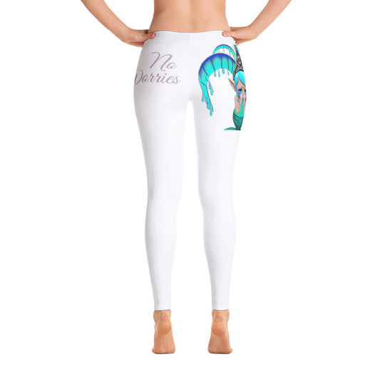 WHITE CAPRICORN LEGGINGS NINAH 3