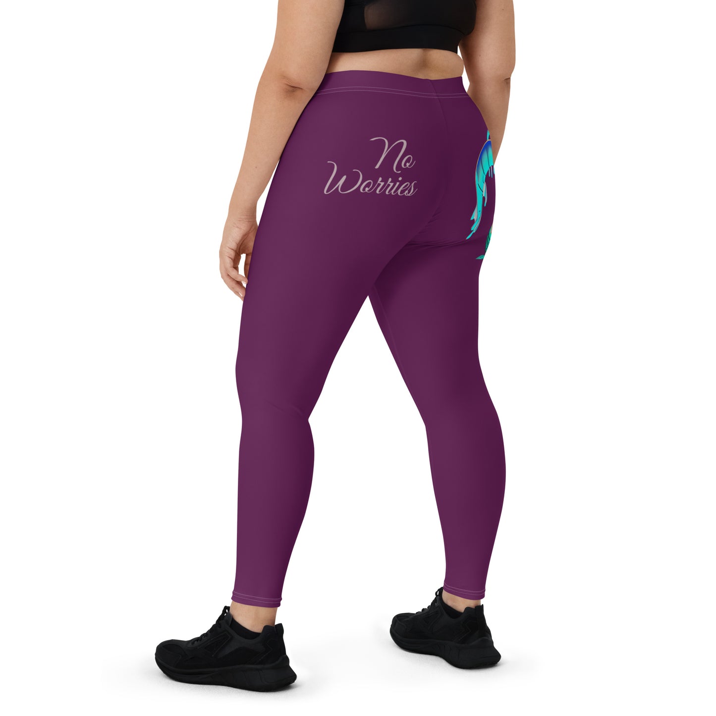 TYRIAN PURPLE CAPRICORN LEGGINGS NINAH 3